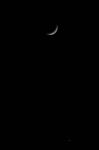 Mond und Venus unbeschnitten, wie aus Kamera