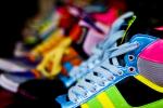 Bunte Schuhe