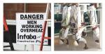 Danger, men working overhead