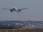 Swiss Airbus A320S bei der Landung